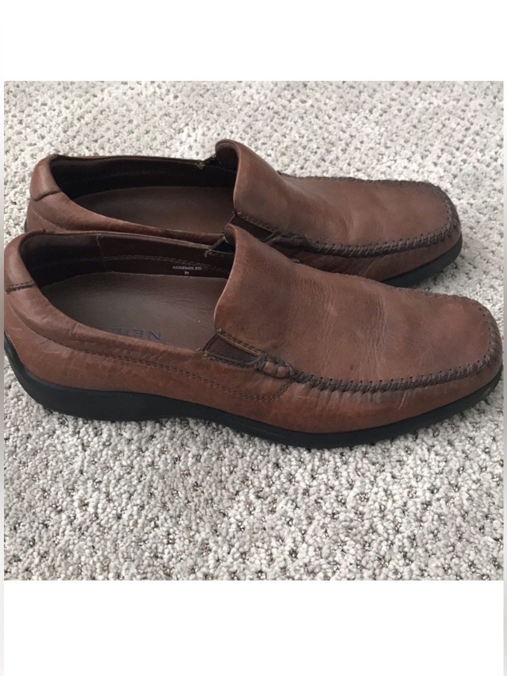 Neil M Rome Comfort Loafers Walnut